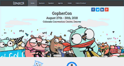 Desktop Screenshot of gophercon.com