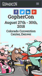 Mobile Screenshot of gophercon.com